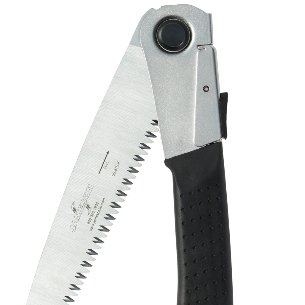 Jameson Folding Hand Saw Built-in safety thumb lock