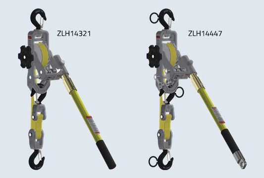 Slingco 2K Strap Hoist Lineman's Pulling Hoists - ZLH14321/ZLH14447