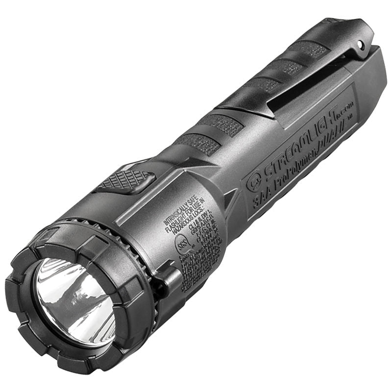 Black Multi-Function Flashlight with Magnetic Clip