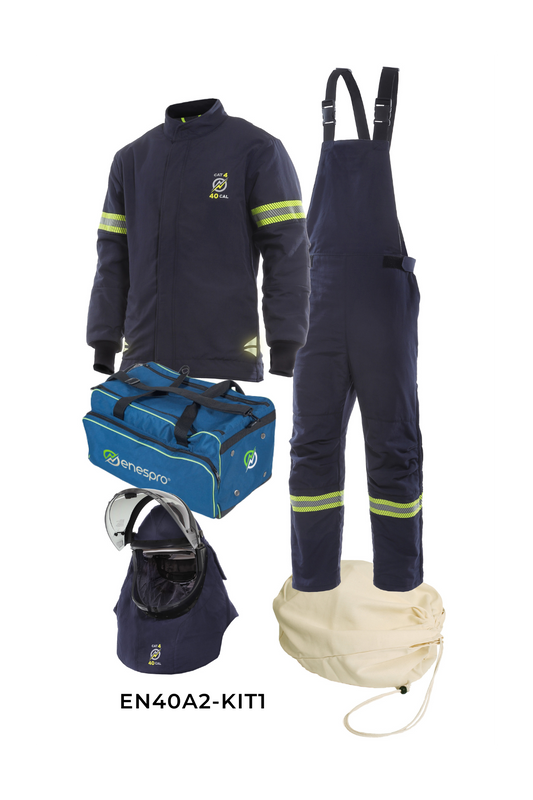 NSA - Enespro® Airlite Ascend™ 40 Cal Arc Flash Kit with Lift Front Hood - EN40A2