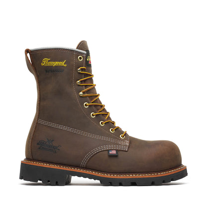 Thorogood American Legacy Series — Waterproof — 8” Crazyhorse Nano Toe - 804-4248 - Footwear-J.L. Matthews Co., Inc.