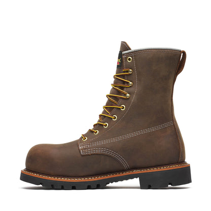 Thorogood American Legacy Series — Waterproof — 8” Crazyhorse Nano Toe - 804-4248 - Footwear-J.L. Matthews Co., Inc.