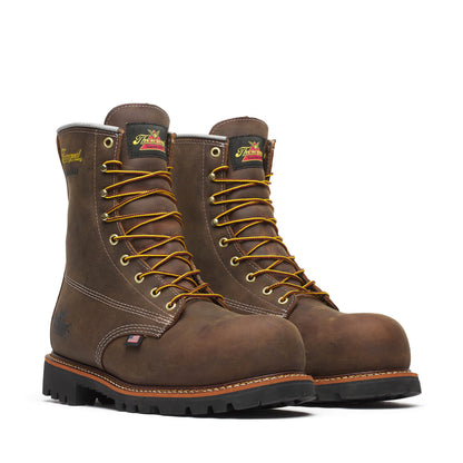 Thorogood American Legacy Series — Waterproof — 8” Crazyhorse Nano Toe - 804-4248 - Footwear-J.L. Matthews Co., Inc.