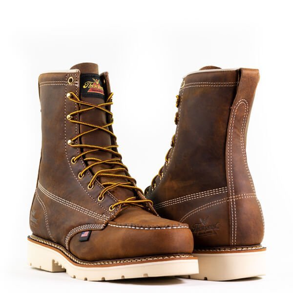 Thorogood Work Boots American Heritage 8" Safety Toe Boots - 804 - 4378