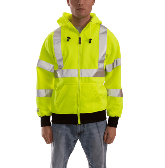 Tingley Job Sight Zip-Up Hoodie Mens Polyester Sweatshirt - S78122-M