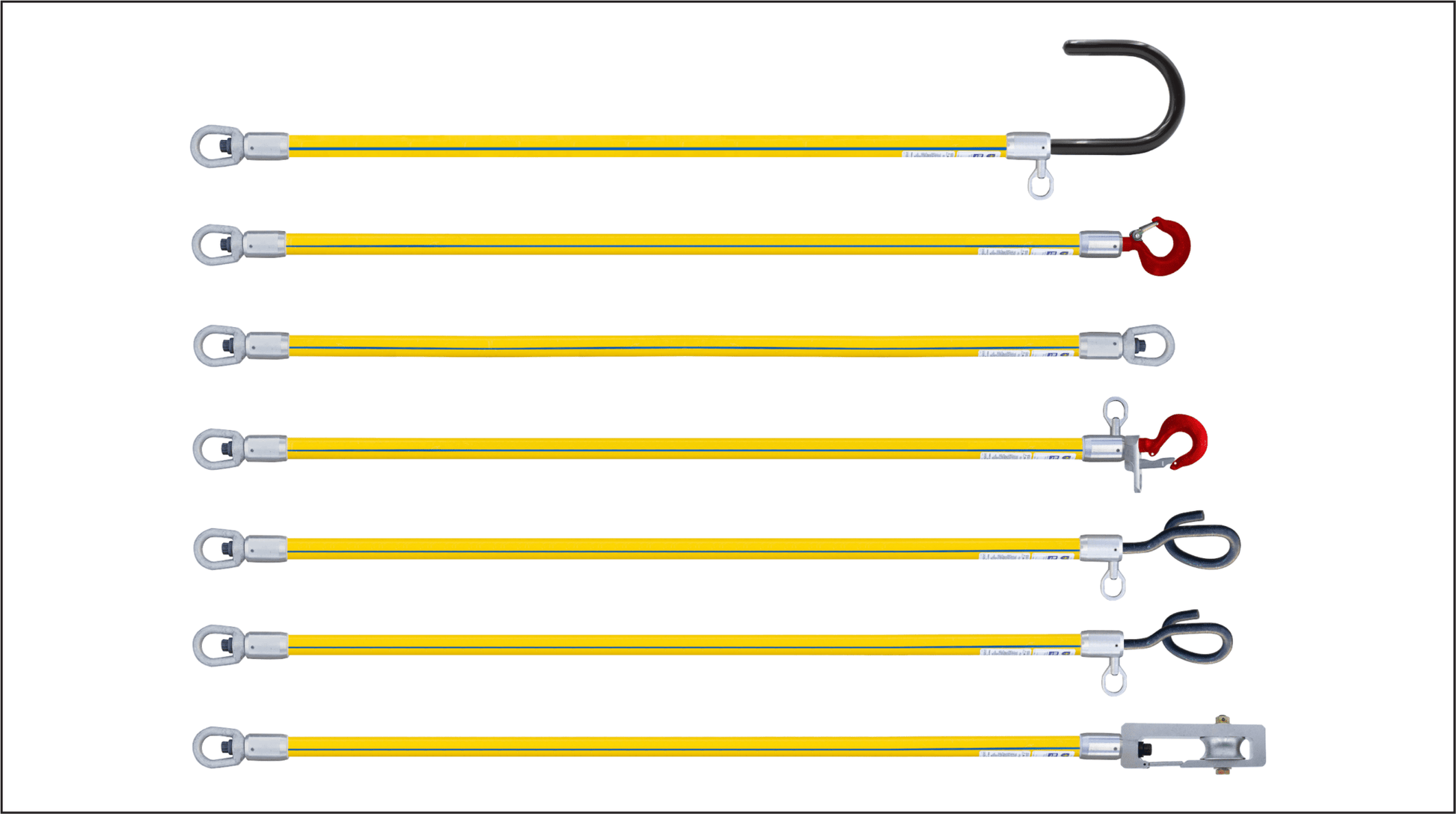 Utility Solutions 12" BLUE STRIPE® Link Sticks
