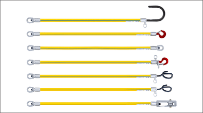 Utility Solutions 12" BLUE STRIPE® Link Sticks