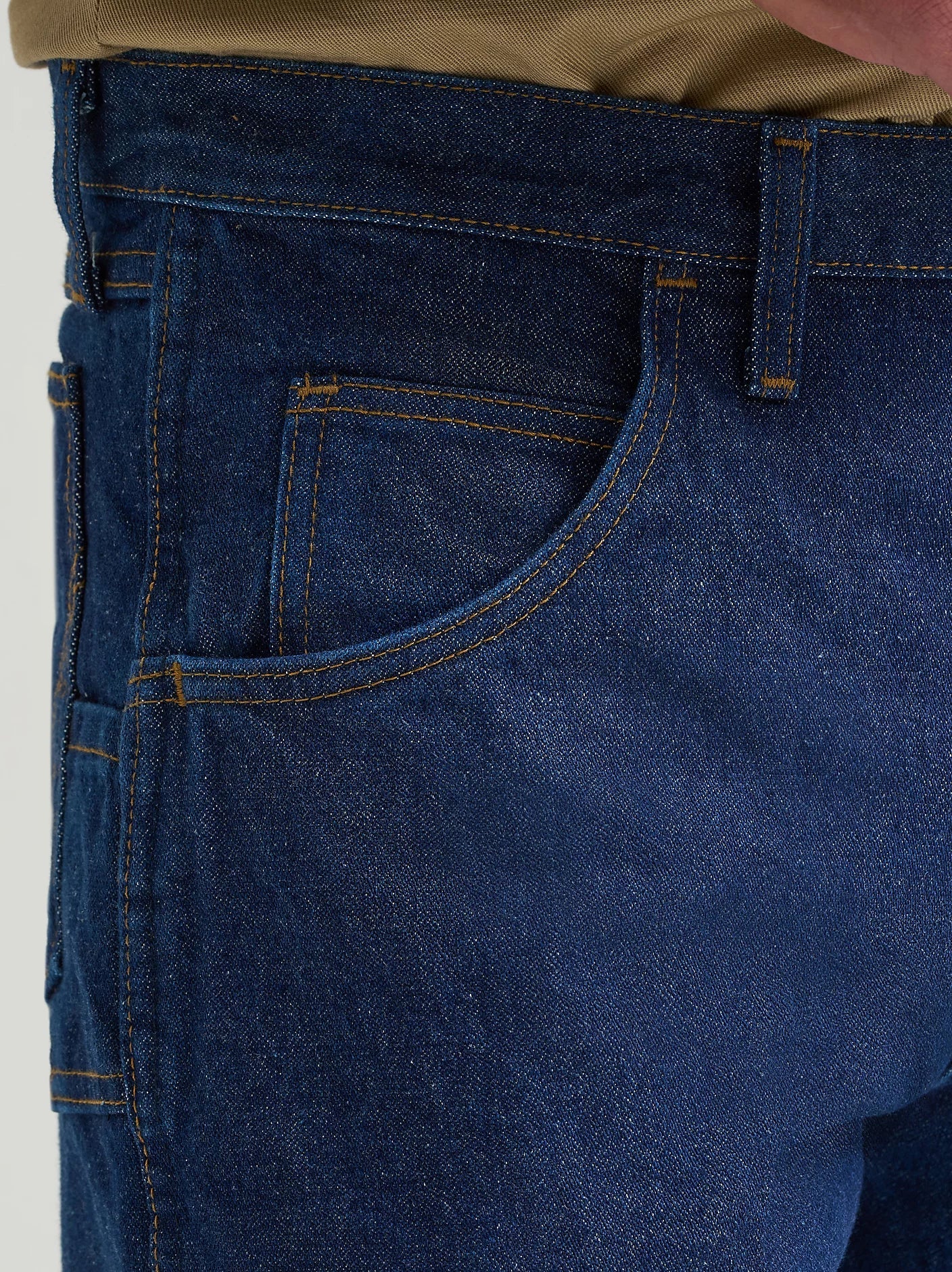 Wrangler Men's Relaxed Fit Jeans Fr Denim Pants - Side Pocket
