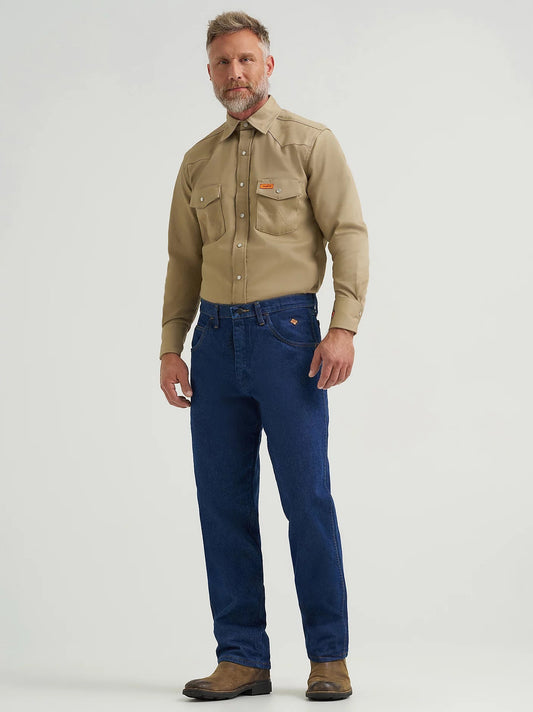 Wrangler Men's Relaxed Fit Jeans Fr Denim Pants