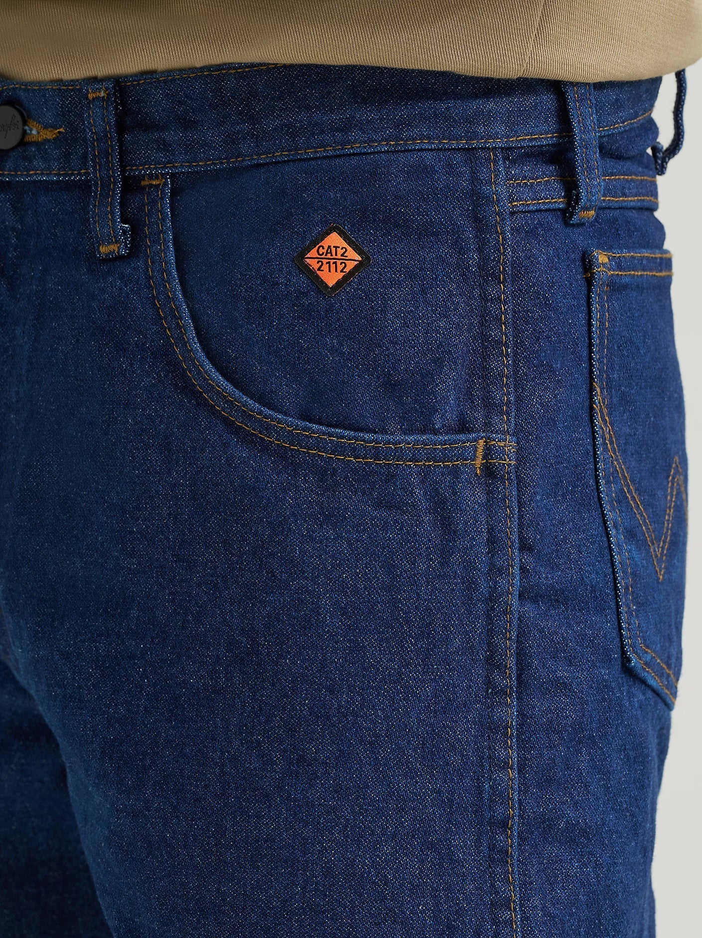 Wrangler Men's Relaxed Fit Jeans - Side view