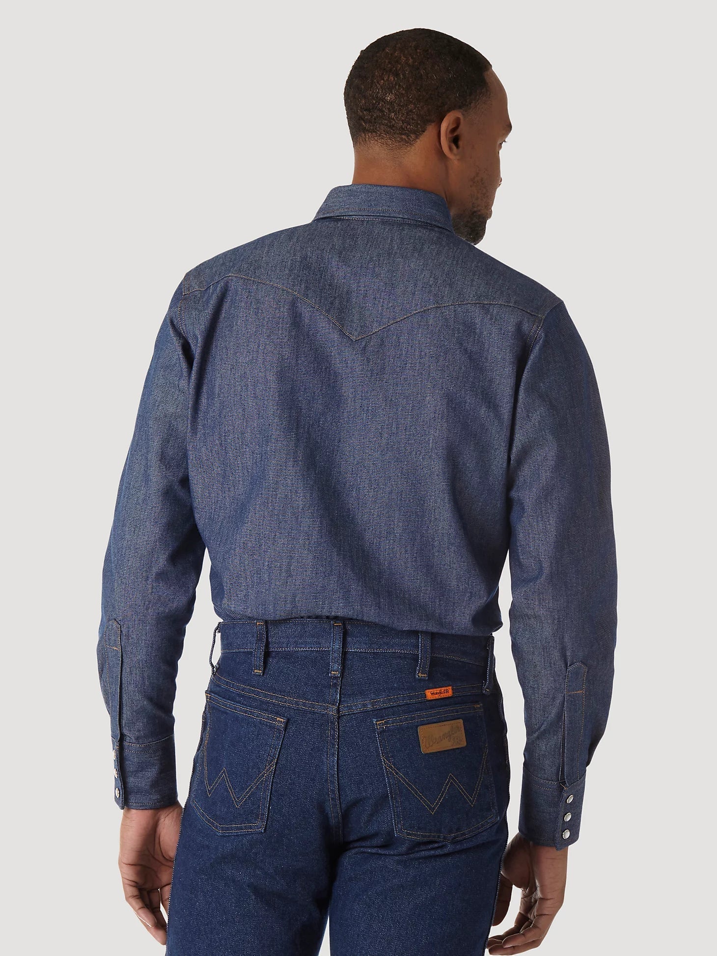 Wrangler Shirt Flame Resistant Denim Work Shirt - FR12127 - J.L. Matthews Co., Inc.