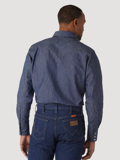 Wrangler Shirt Flame Resistant Denim Work Shirt - FR12127 - J.L. Matthews Co., Inc.
