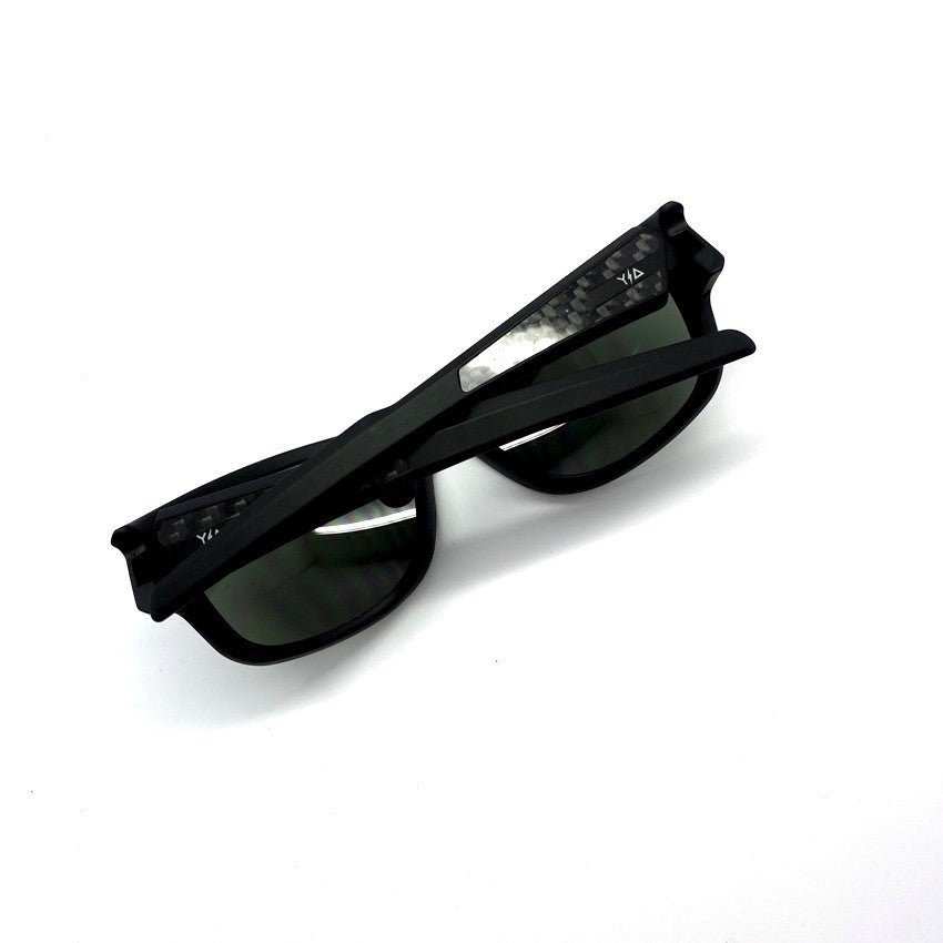 Wye Delta Grip Black Carbon Fiber Coating Safety Glasses 