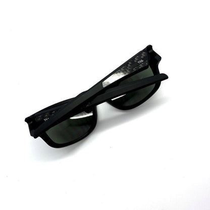 Wye Delta Grip Black Sunglasses Carbon Fiber Coating Safety Glasses - J.L. Matthews Co., Inc.