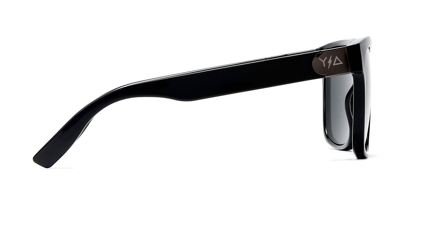 Wye Delta Black Polarized Glasses 