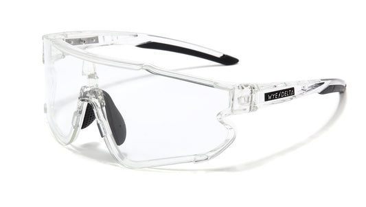Wye Delta Z87+ Clear Goggles HiViz Safety Sunglasses