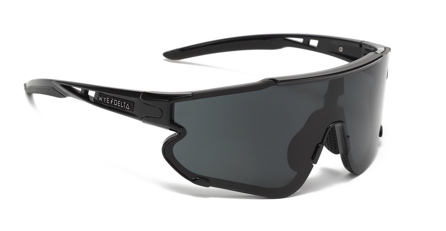 Wye Delta Z87+ HiViz All Black Polarized Sunglass
