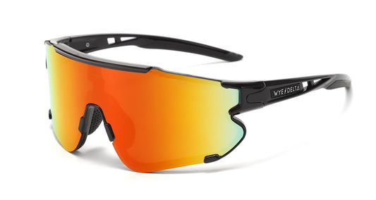 Wye Delta LLC Z87+ HiViz Red Revo Safety Goggles w/Microfiber Pouch 