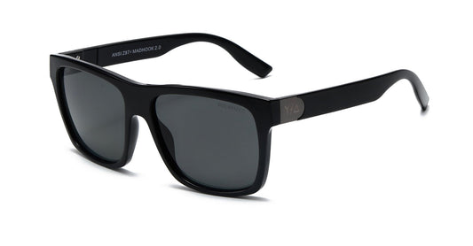 Wye Delta Z87 Madhook Eyeglass 2.0 LR: Matte Black Polarized Glasses - J.L. Matthews Co., Inc.