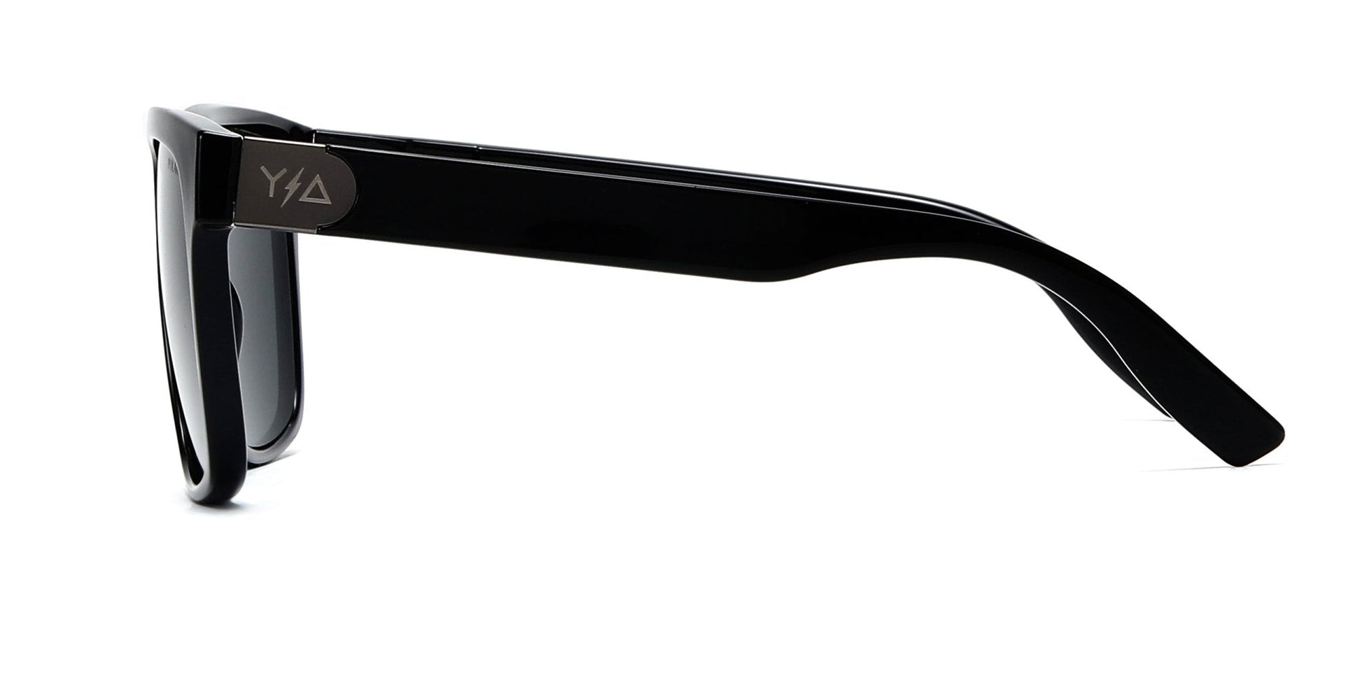 Wye Delta Z87 Madhook Eyeglass 2.0 LR: Matte Black Polarized Glasses - J.L. Matthews Co., Inc.