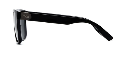 Wye Delta Z87 Madhook Eyeglass 2.0 LR: Matte Black Polarized Glasses - J.L. Matthews Co., Inc.