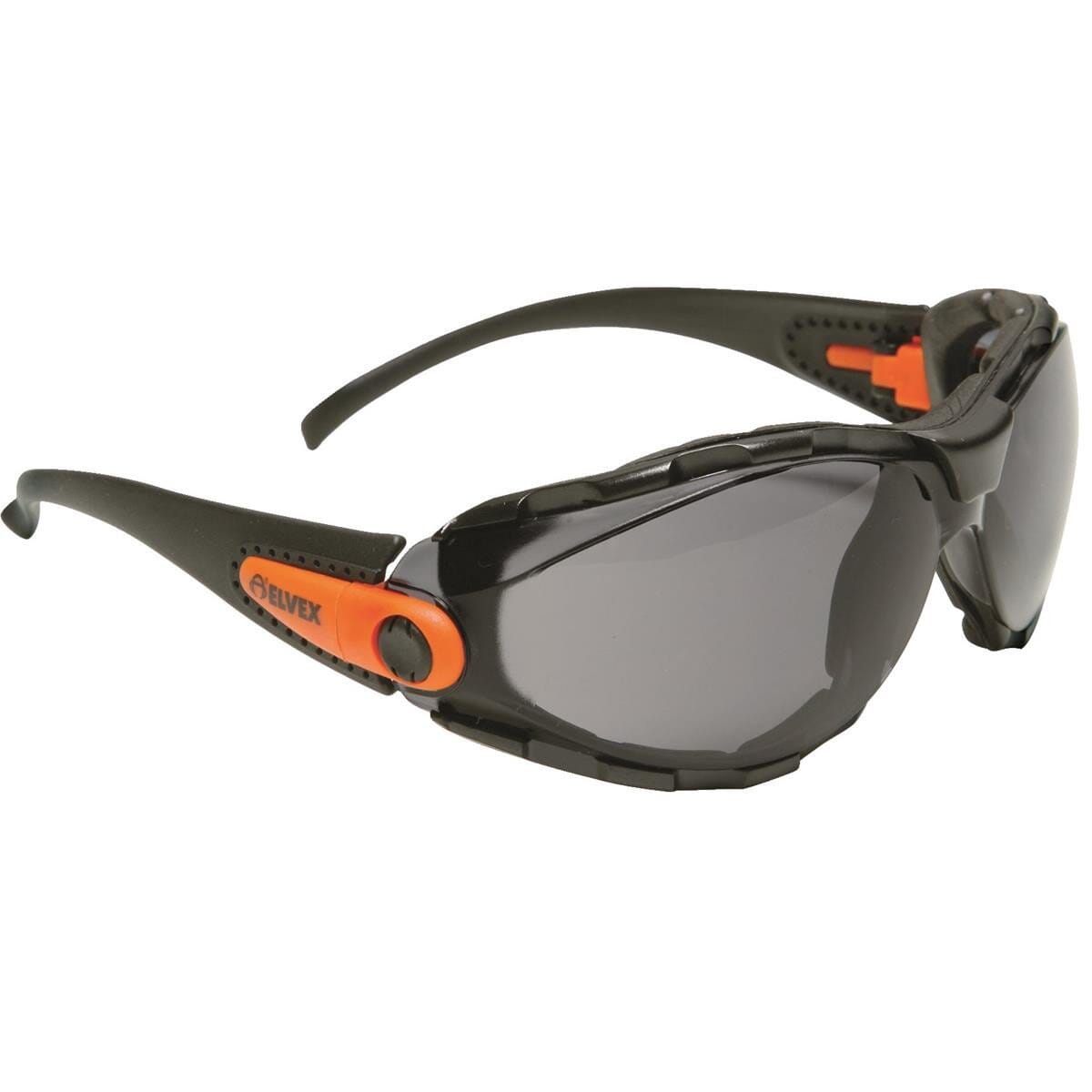 Elvex Safety Glasses - GG-40G-AF Eye Protection Elvex Smoke 