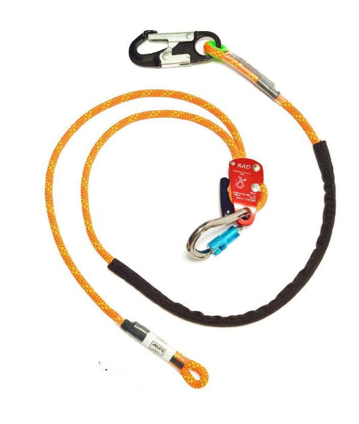 Jelco-RAD Adjustable Rope Safety with Aluminum Snap Hook - 13801