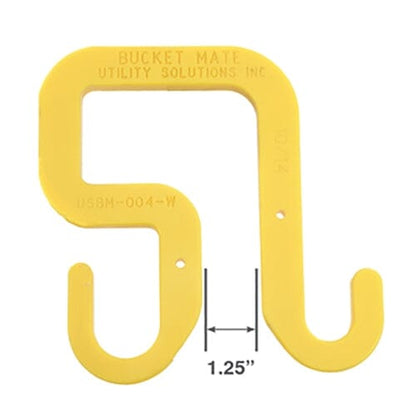 Bucket Mate Polymeric Hook-USBM-004 Buckets Utility Solutions USBM-004-W 