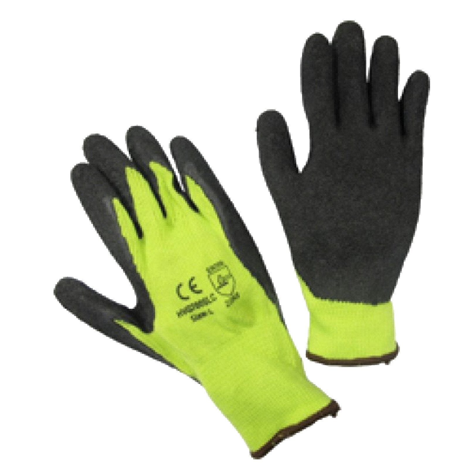 ERB Palm Coated Lime Gloves 1450 Gloves ERB Industries 