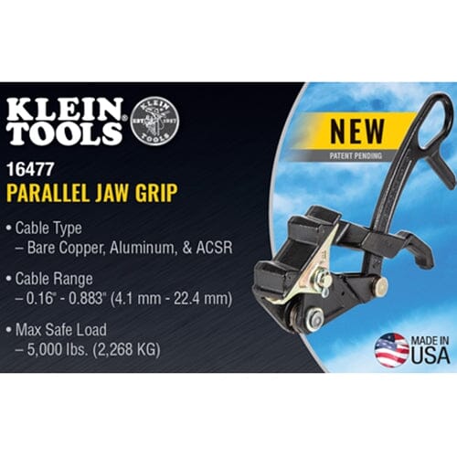Klein Tools Parallel Jaw Grip Distribution Grip with Hot Latch