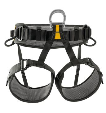 Petzl Falcon Seat Harness - C038AA0 Belts Petzl 0 Black/Yellow 