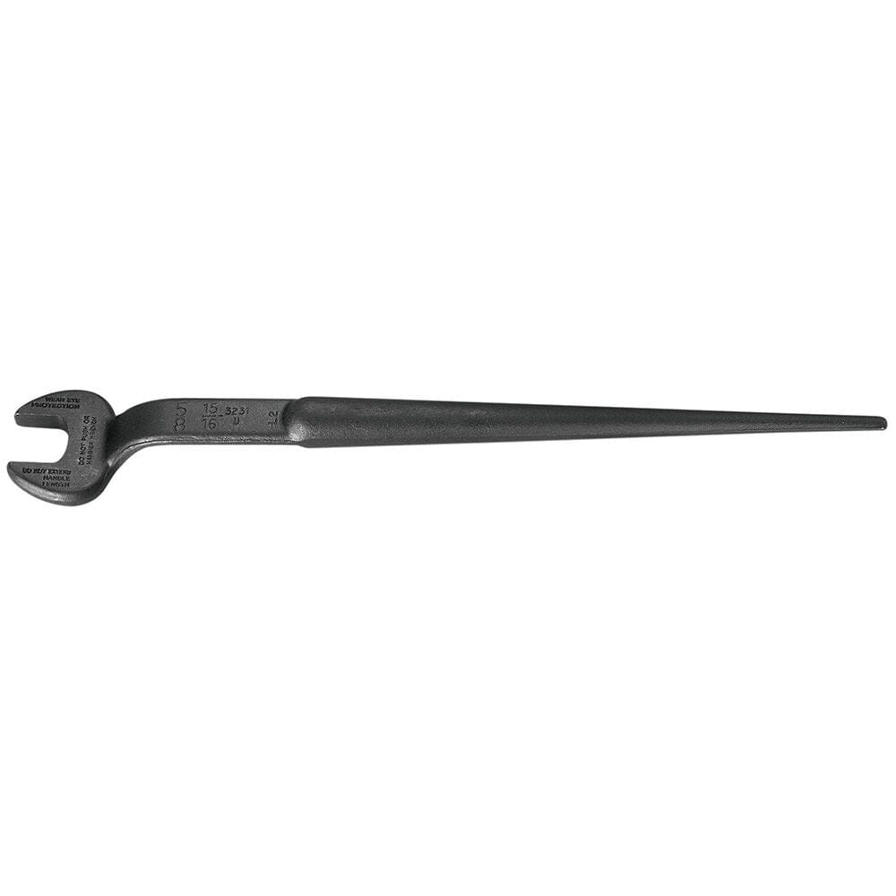 Klein Spud Wrench 1-1/16-Inch Erection Wrench for Utility Nut