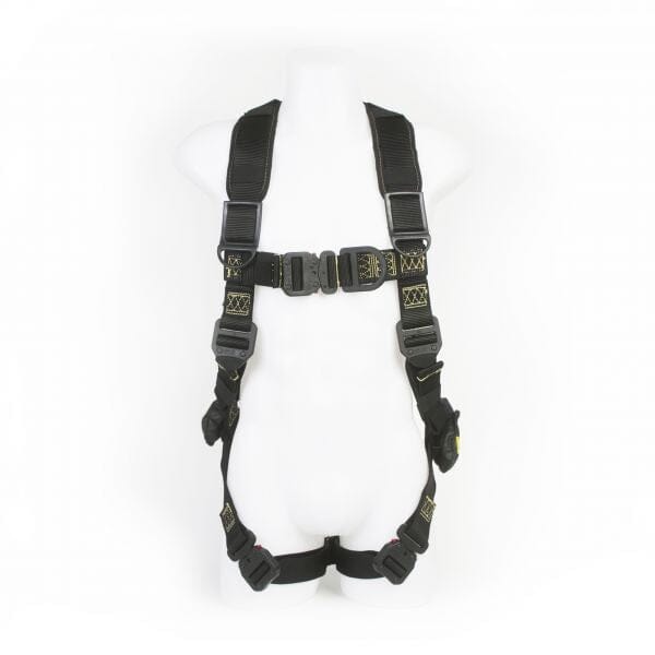 Jelco Bucket Truck Arc Flash Harness with Dorsal D-Ring - 41776 Black