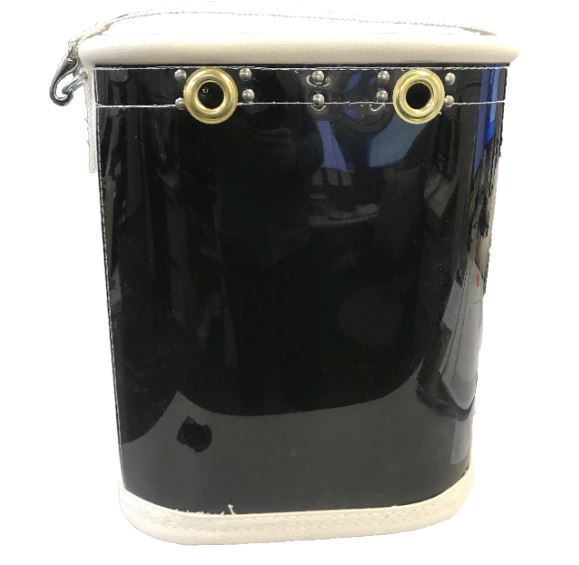 J.L. Matthews Compression Aerial Bucket Black molded polypropylene Tool Bag