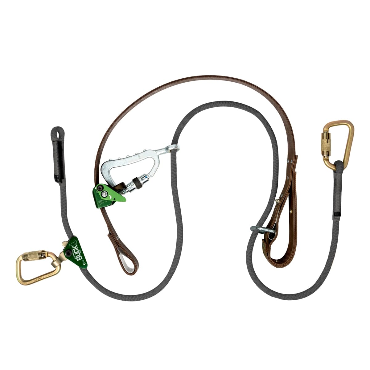 Buckingham EZ Squeeze Lanyard W/Rope Fall Protection Gear - 490K4