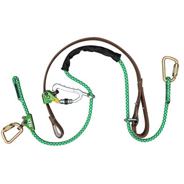 Buckingham Wood Pole Fall Protection with Rope Inner Strap 