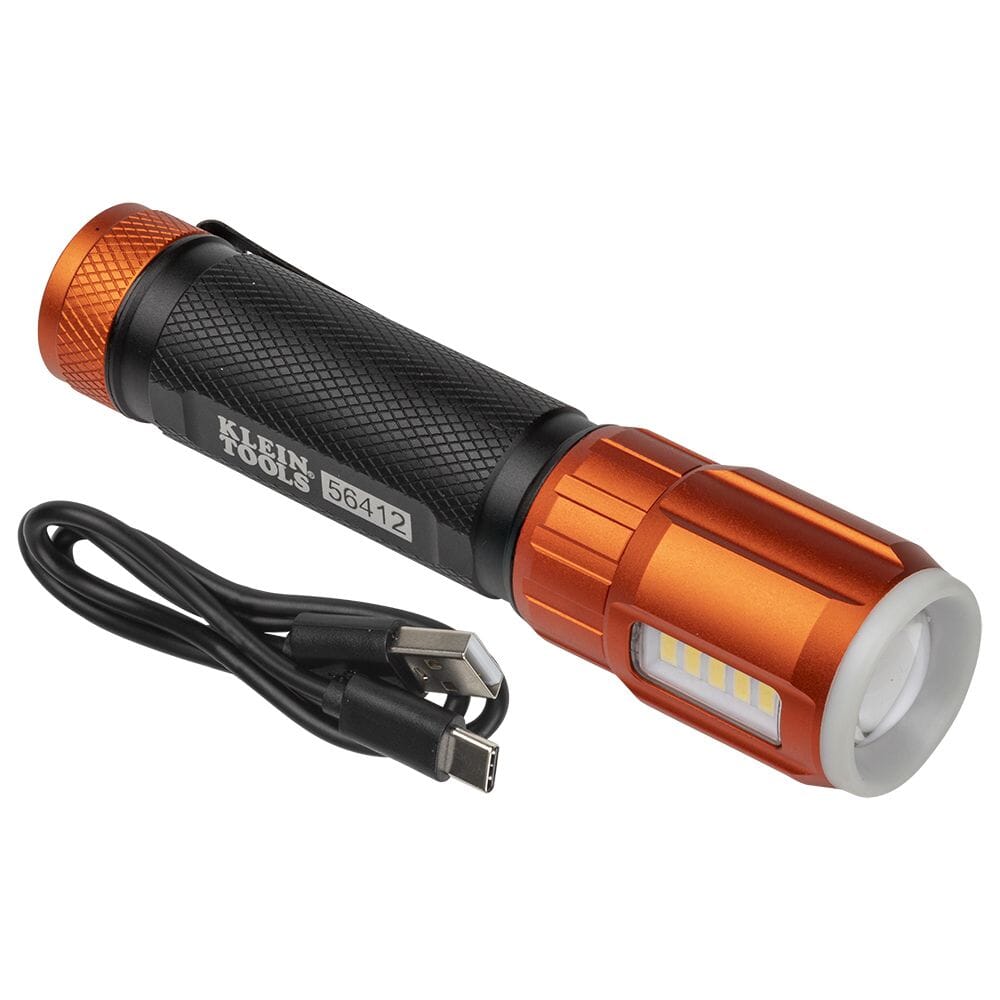 Klein Rechargeable LED Flashlight - 56412 Lighting Klein Tools 