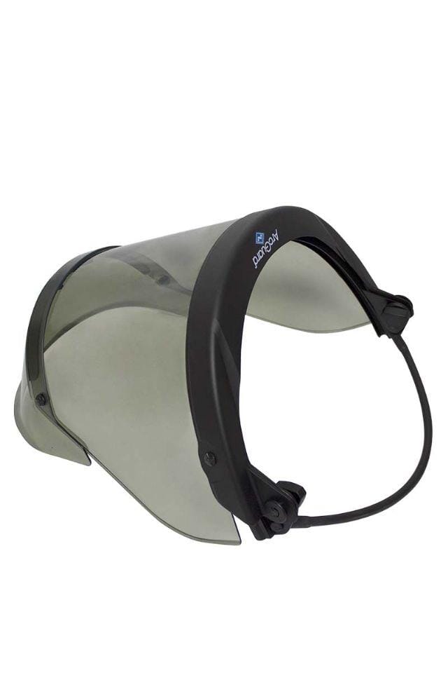 NSA ARC Flash Face Shield 20 Cal with Full Brim Adapter