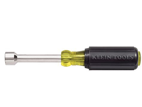 Klein Tools - 9/16-Inch Hollow Shaft Nut Driver 4-Inch Shaft - 630-9/16 Nut Drivers Klein Tools 
