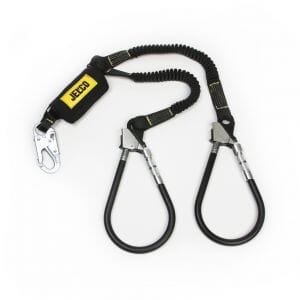Jelco Twin Leg 6' Arc Flash Lanyard Tower with Lynx Hook - 63553 Lanyards Jelco 