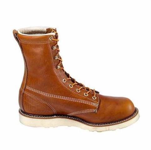 Thorogood American Heritage 8" Plain Safety Toe Boots - 804-4364 Footwear Thorogood / Weinbrenner 