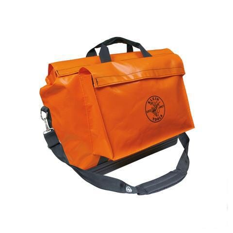 Klein - Vinyl Equipment Bag (Orange) - 5181ORA - J.L. Matthews Co., Inc.