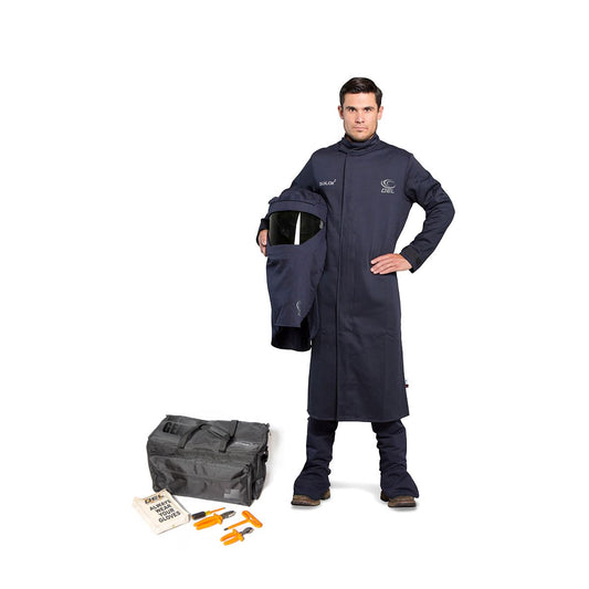 OEL 25 Cal Coat Kit-Switch Gear Hood Arc Flash Clothing - AFW25-NCO