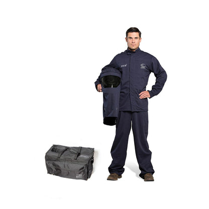 OEL 25 Cal Jacket and Bib-Overall Kit Switch Gear Hood Arc Flash Kit