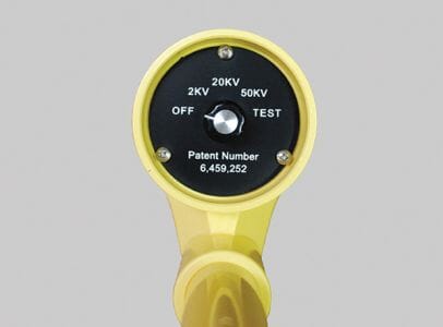 Bierer Meters Phasing Voltmeter Sticks Utility Meters - PD50A Voltage Bierer & Assoc 