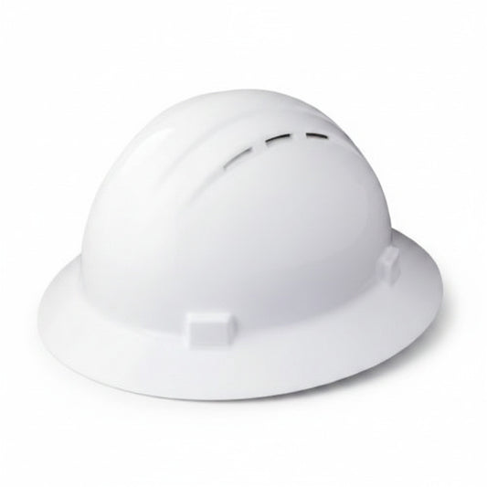 Delta Plus Americana Vented Helmet Full Brim Hard Hat- 19431