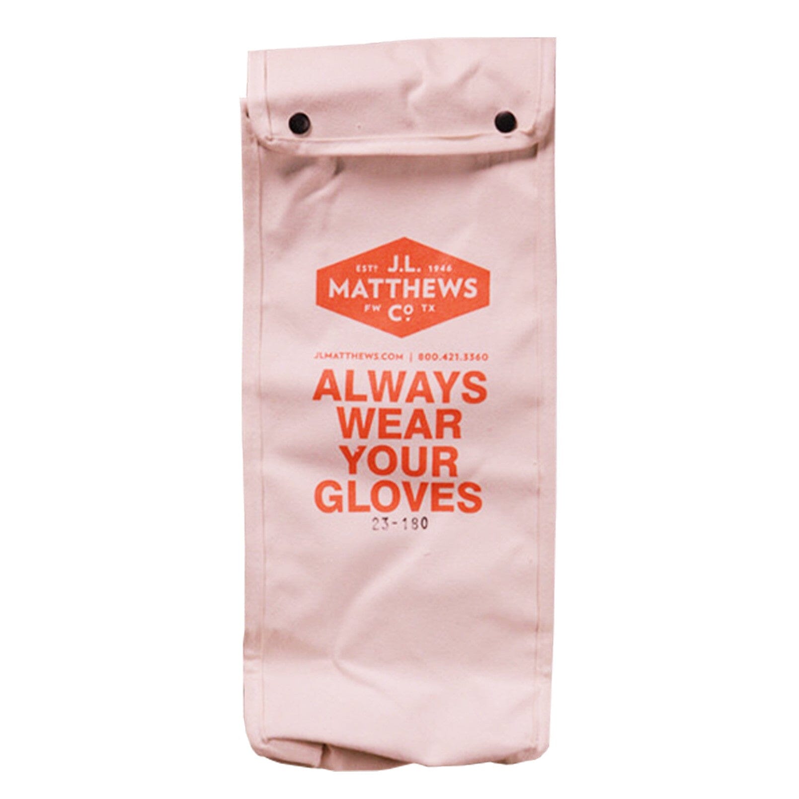 J.L. Matthews Canvas Glove Bag Lineman Glove Chamber - 23-180
