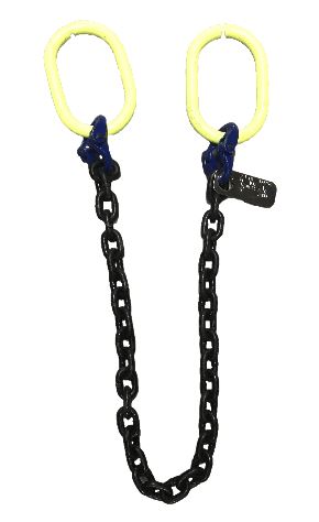 J.L. Matthews Lifting Chain Sling w/Double Oblong Eyes 