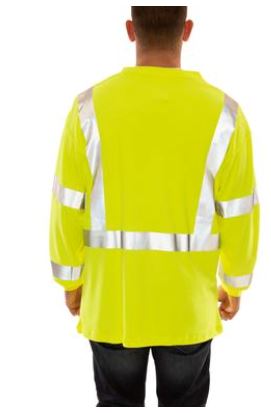 Tingley Rubber Corporation - Job Sight FR Class 3 Long Sleeve T-Shirt - S85522-XL Clothing Tingley Rubber 