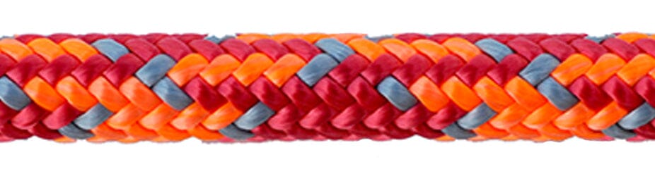 All Gear Cherry Bomb Double Braid Twisted 11.8MM x 120' Arborist Rope - AG24SP118120ROG - J.L. Matthews Co., Inc.